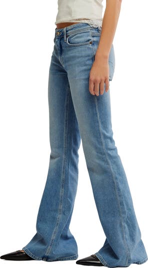 Love Bomb Flare Leg Jeans