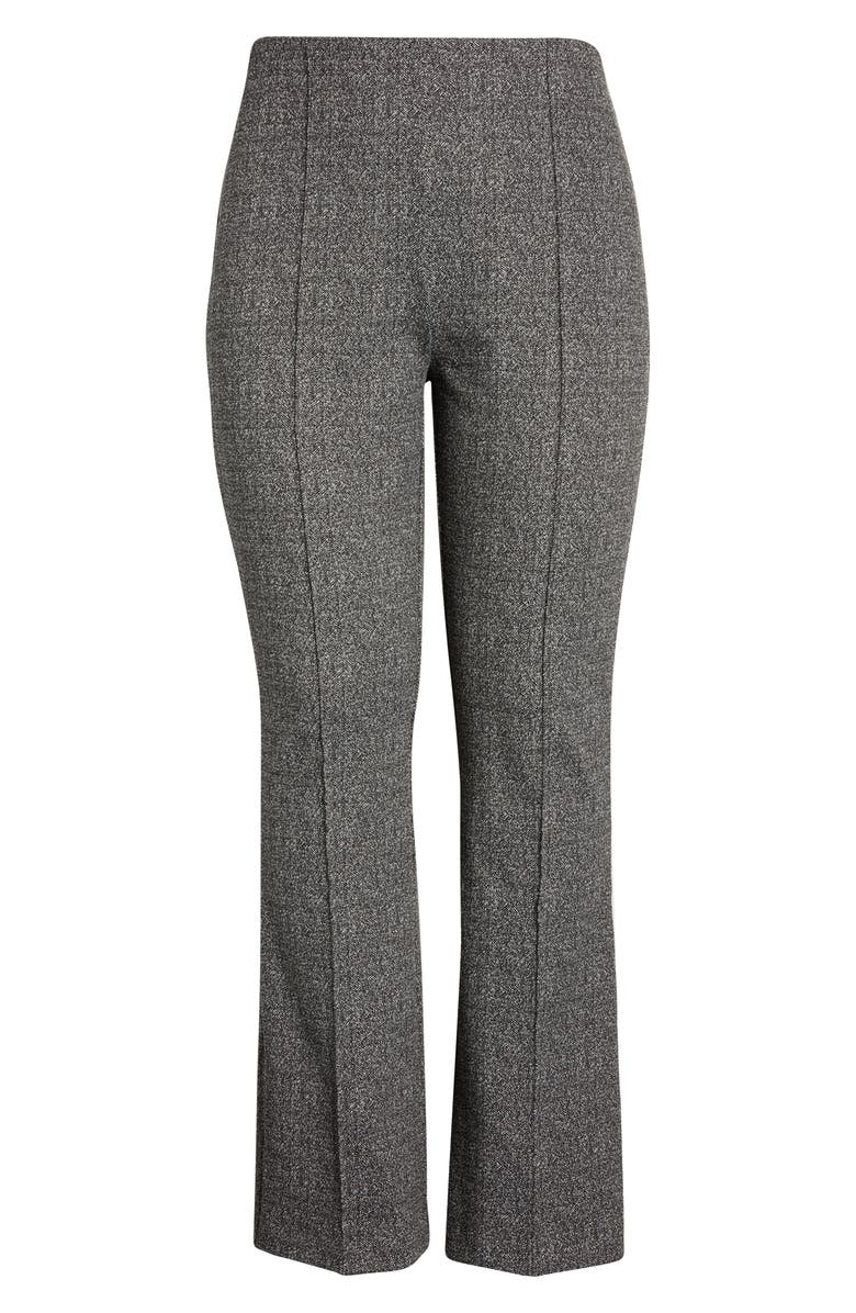 Lysse Elysse Stretch Ponte Jacquard Wide Leg Pants, Alternate, color, Smokey Salt Pepper