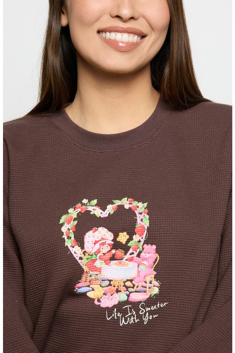 LIFE IS SWEET  THERMAL LONGSLEEVE, Alternate, color, BROWN