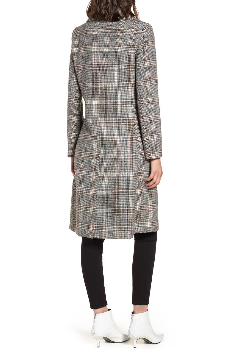 Mural Blazer Midi Coat, Alternate, color, 