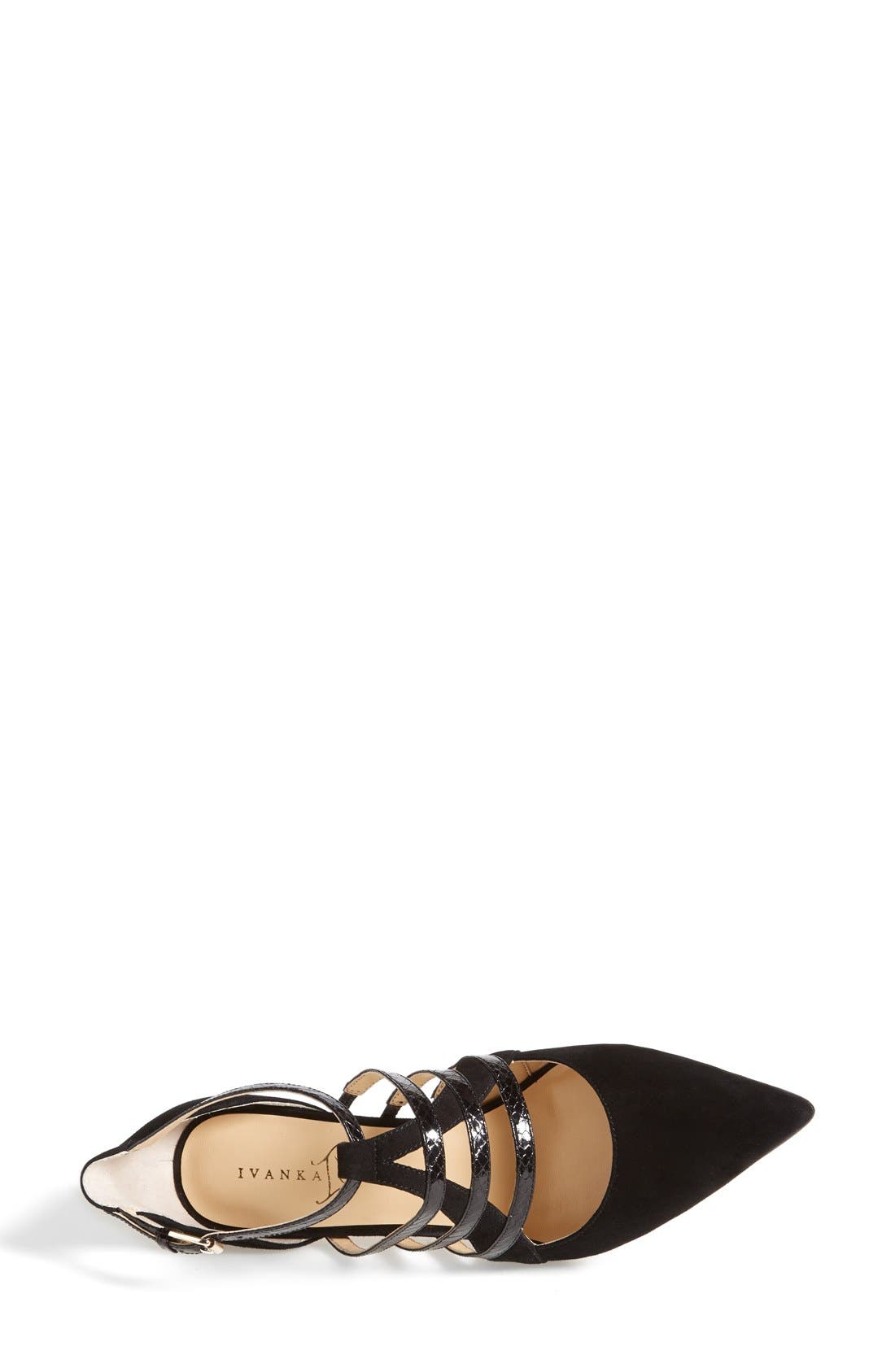 Ivanka Trump 'Tellas' Pointy Toe Pump, Alternate, color, 