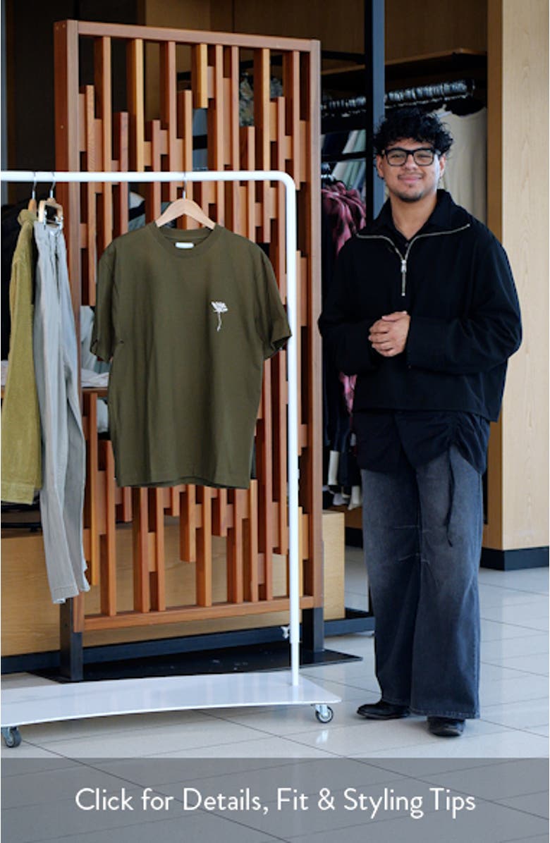 Floral Embroidery T-Shirt, sales video thumbnail