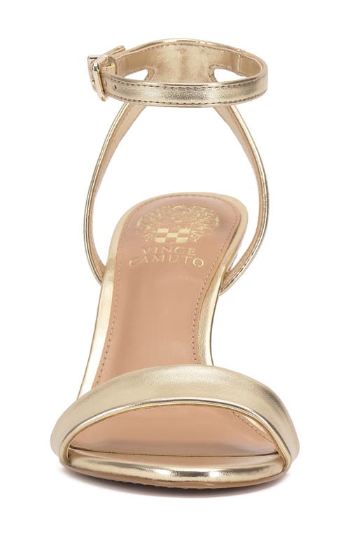 Vince Camuto Jefany Wedge Sandal In Egyptian Gold