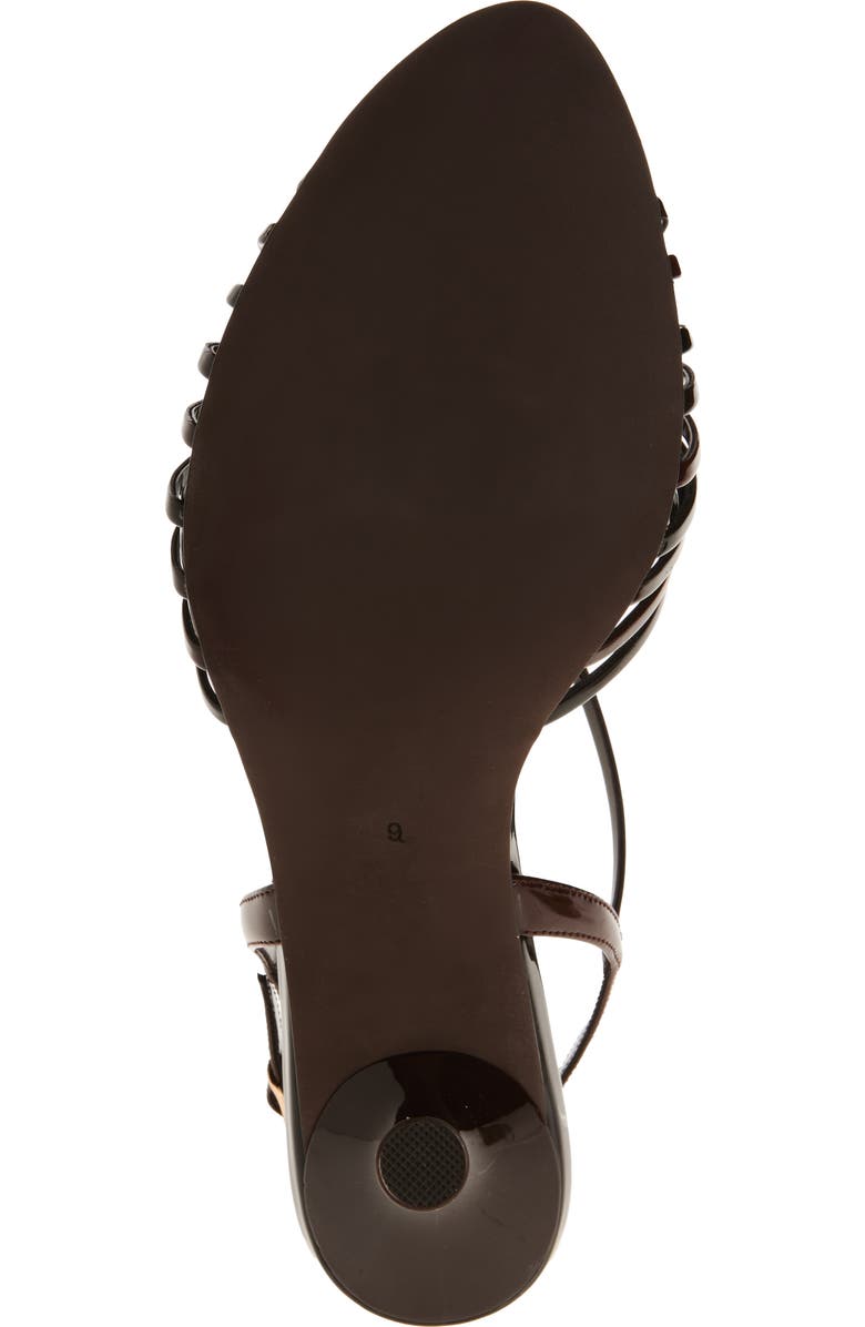 Jeffrey Campbell Galaxia Slingback Sandal, Alternate, color, Brown Combo
