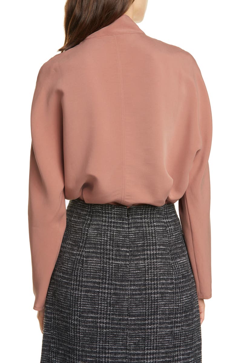 Club Monaco Tie Neck Top, Alternate, color, 