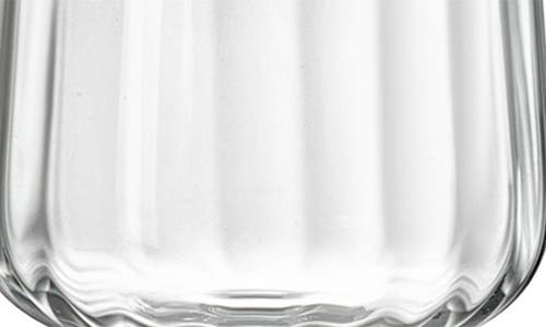 Luigi Bormioli Optica Set Of 4 Sparkling Wine Flutes In Transparent