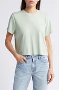 Madewell Lakeshore Softfade Cotton Crop Tee