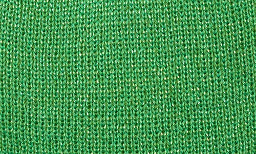 Kate Spade New York Metallic Beanie In Green