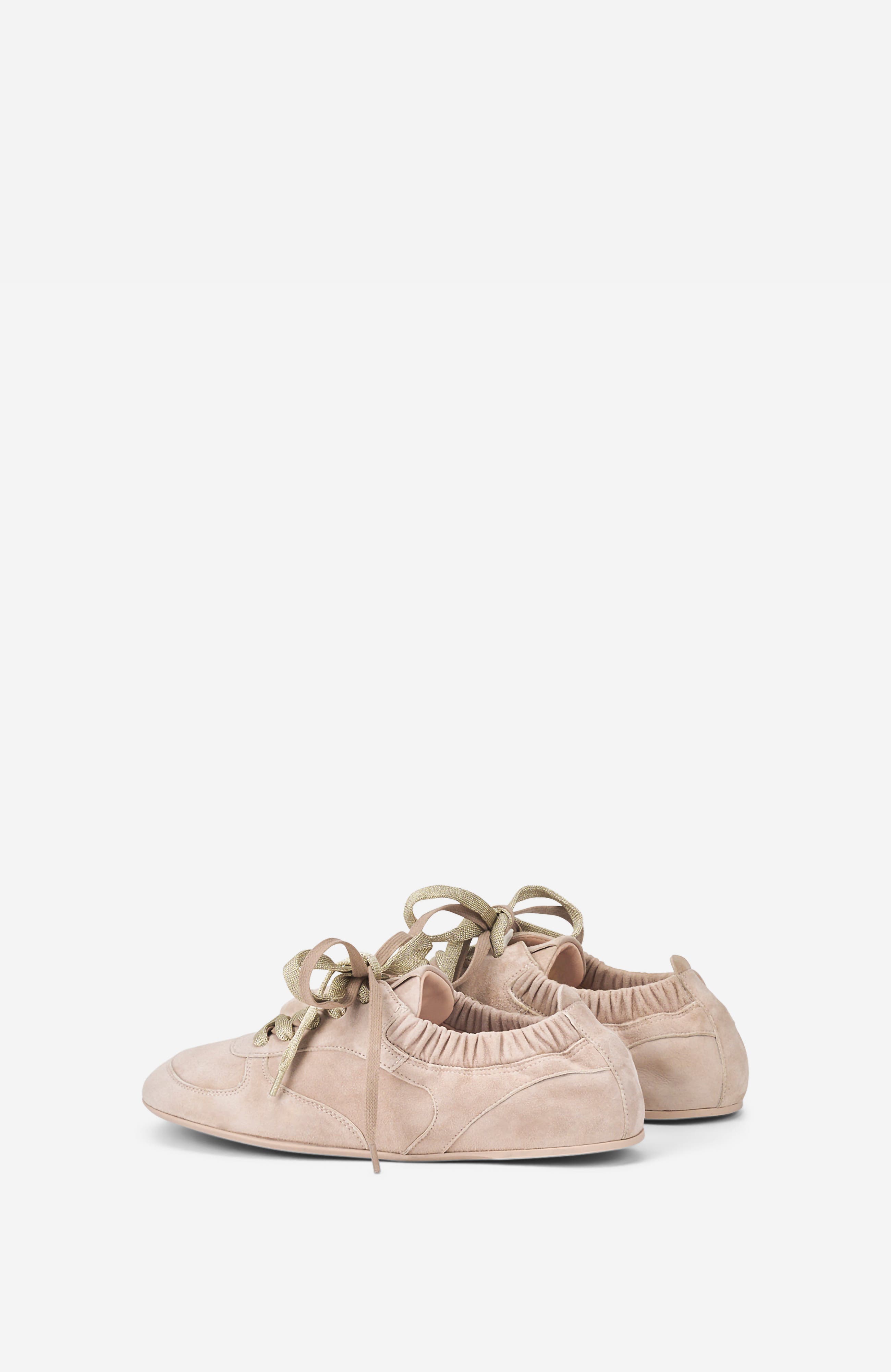Hoola Hoop Lace Up, Alternate, color, Powder Pink Velour