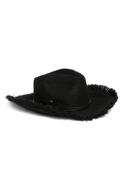 Packable Knit Cowboy Hat