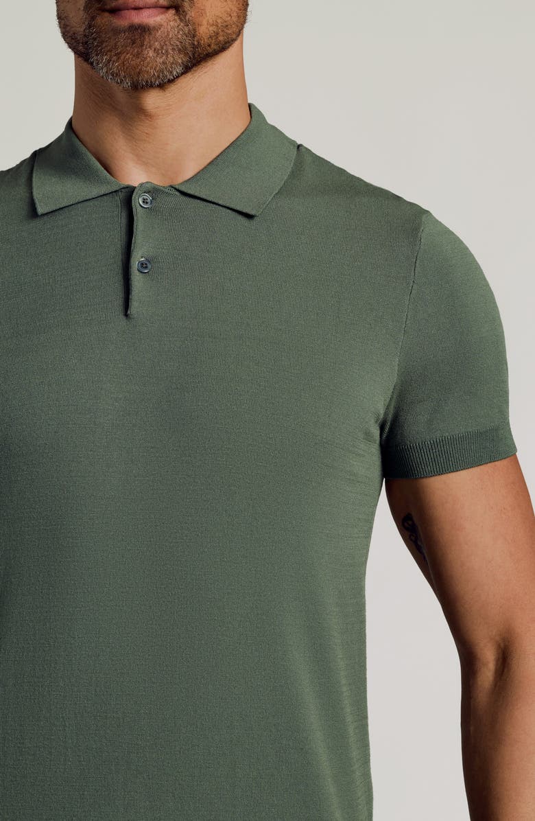 True Classic Sweater Polo, Alternate, color, Moss