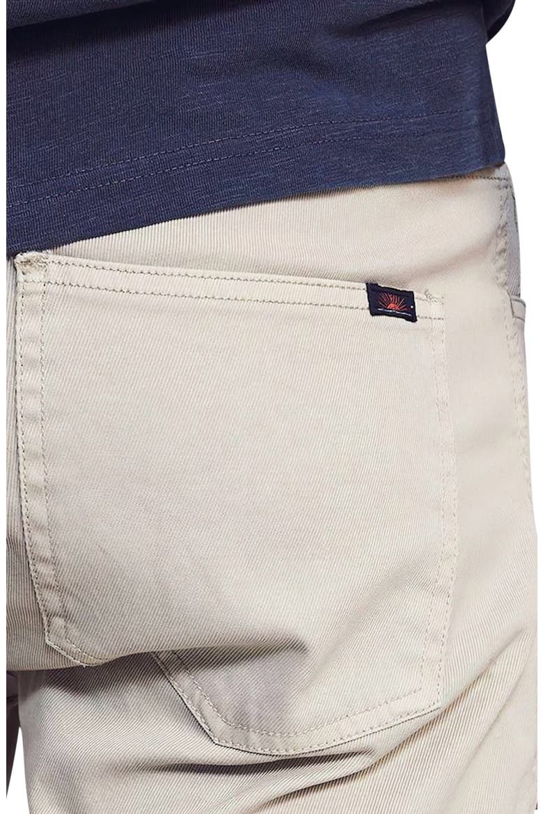 Comfort Twill Five-Pocket 2.0 Slim Fit Organic Cotton Pants, Alternate, color, STONE