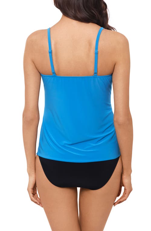 Magicsuit Women's Solids Carma Tankini Top In Sky