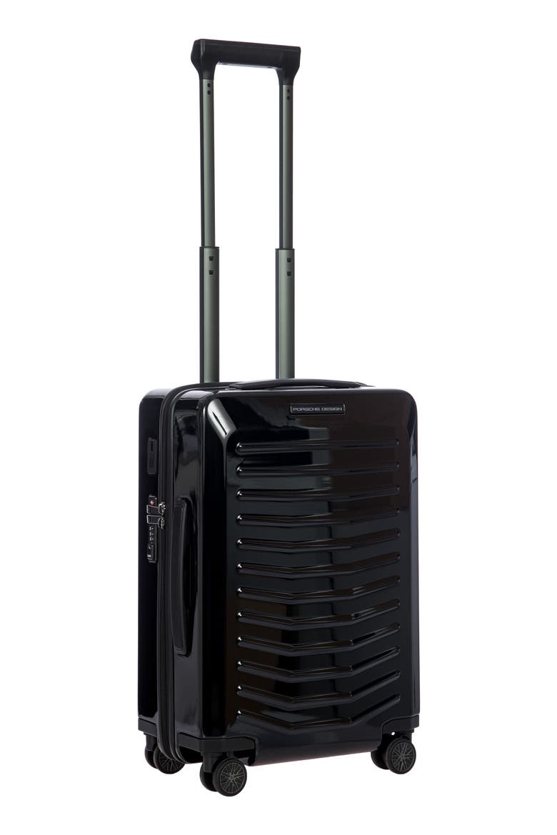Roadster 21-Inch Hardside Carry-On Luggage, Alternate, color, SHINY BLACK