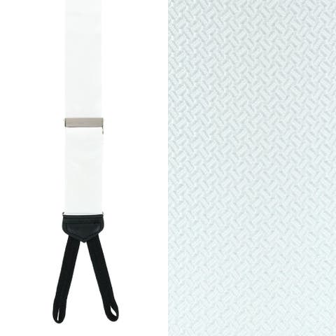 Big & Tall Monte Bello Interlocked Silk Formal Suspenders (Braces)