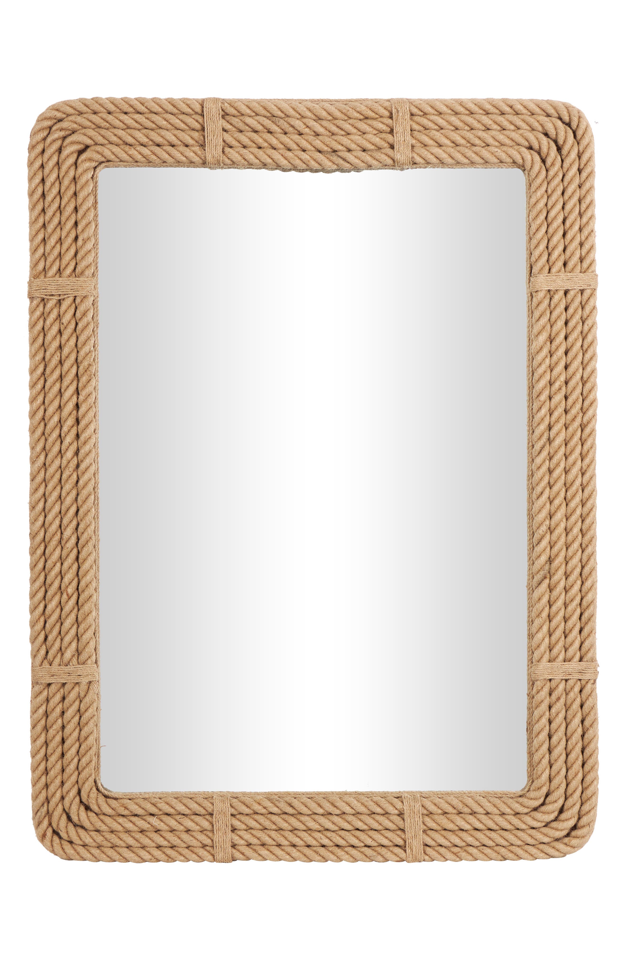 Cloth Rack Rope GINGER BIRCH STUDIO Jute Rope Wall Mirror | Nordstromrack