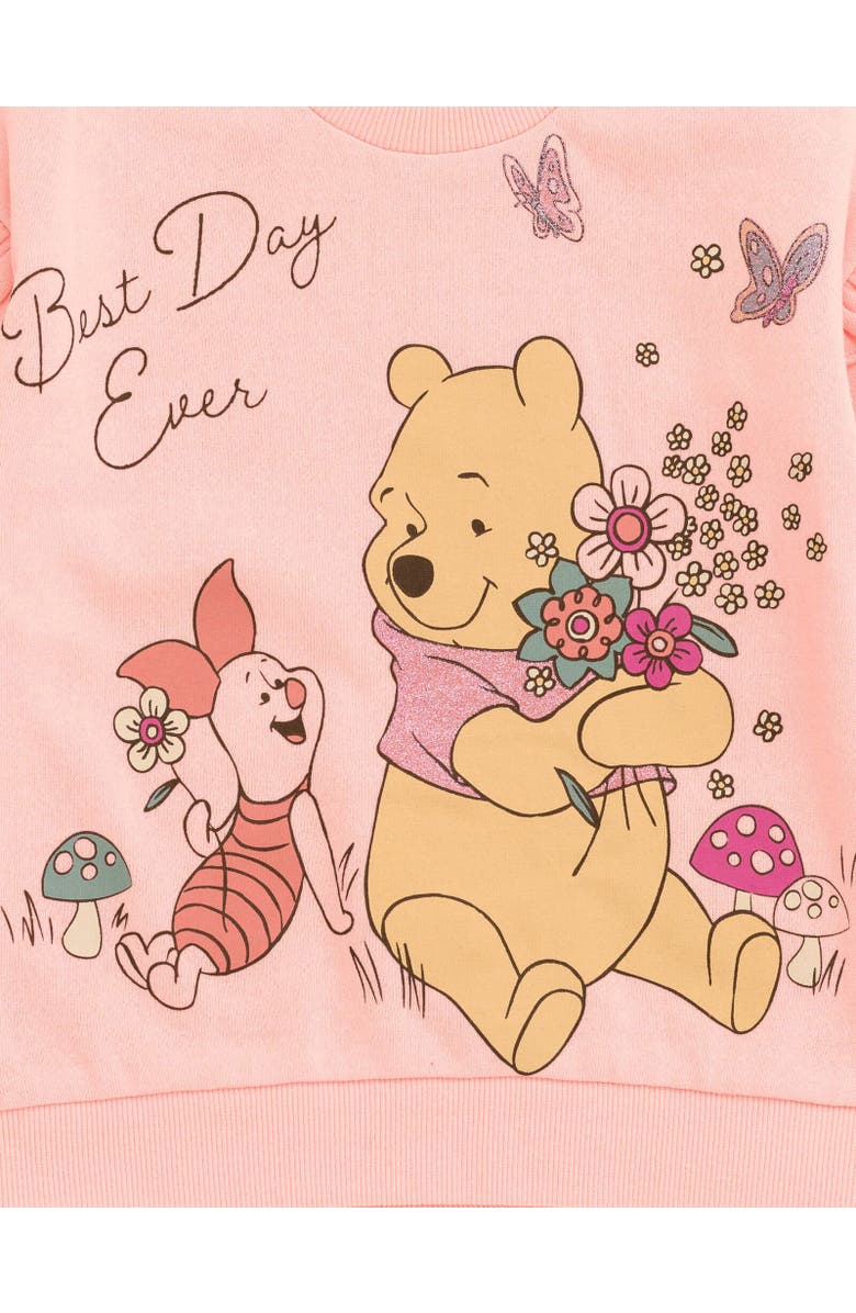 Disney Winnie the Pooh Sweatshirt & Leggings Set, Alternate, color, Orange