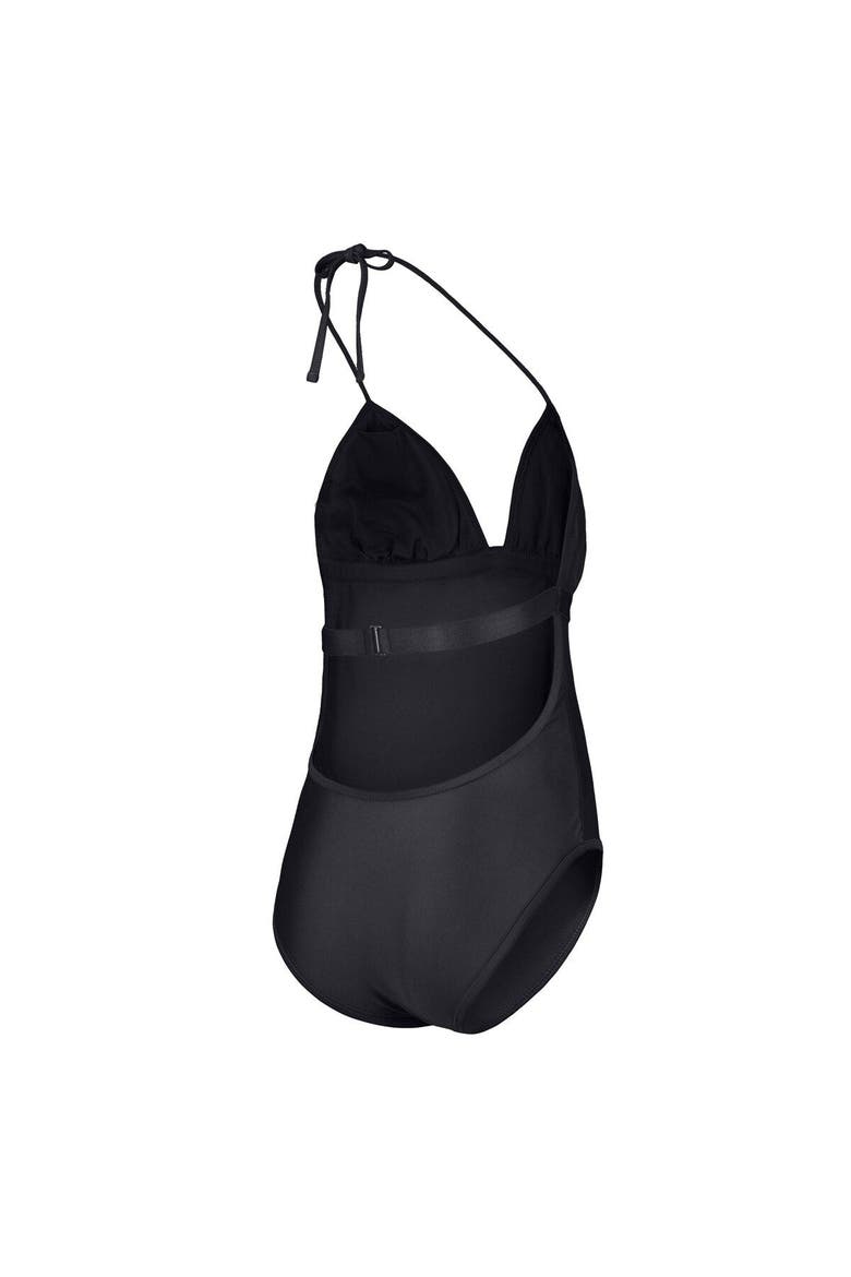 Women's G-III 4Her by Carl Banks Black Alabama Crimson Tide Full Count One-Piece Swimsuit, Alternate, color, Black