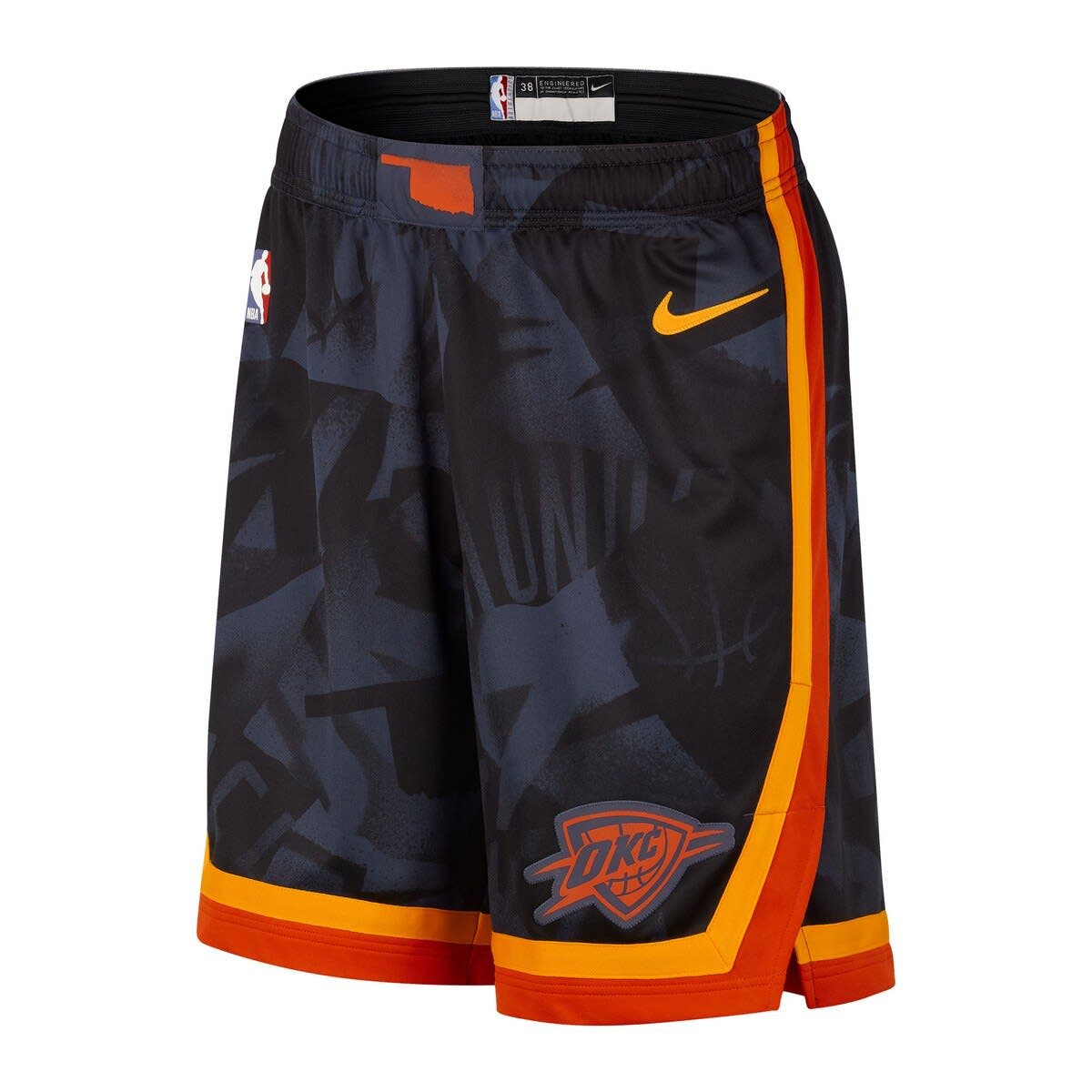 okc thunder swingman shorts
