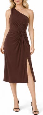 Marina One-Shoulder Midi Dress
