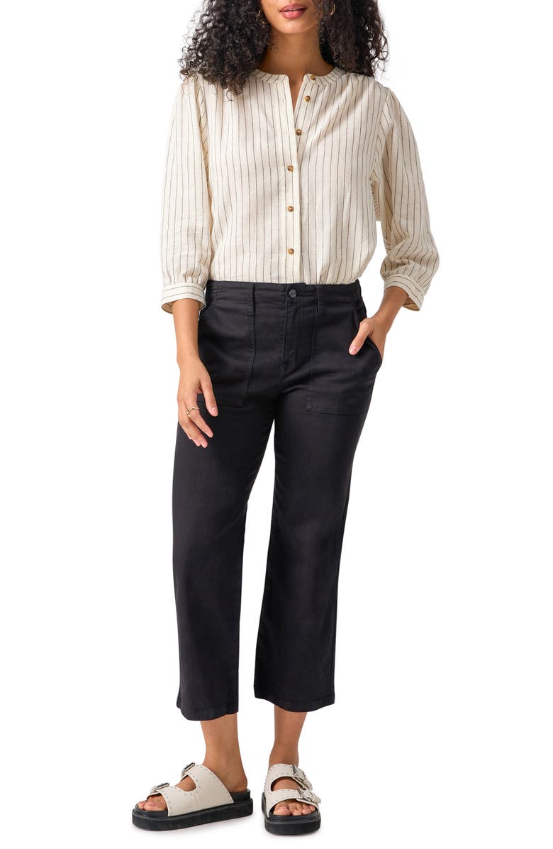 Sanctuary Vacation Crop High Rise Wide Leg Pants, Alternate, color, 