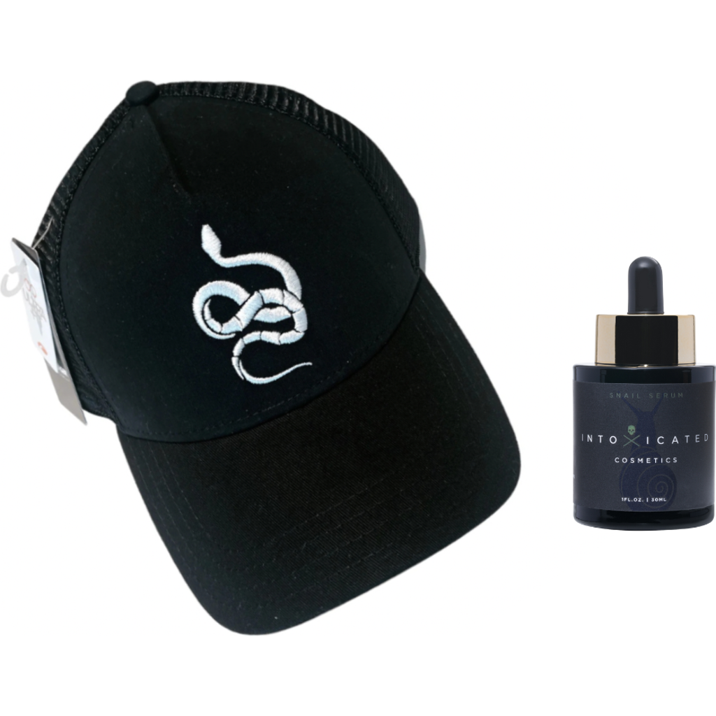 Intoxicated Cosmetics Snail Serum + Hat