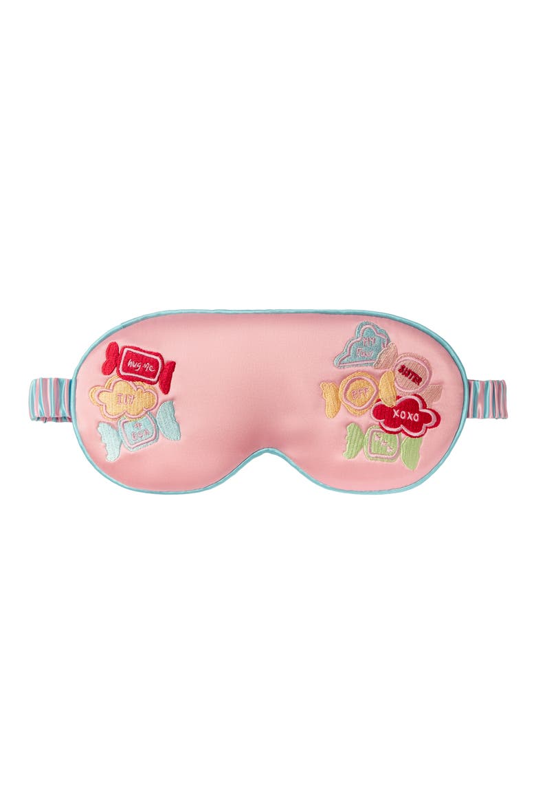 Besties Pure Silk Contour Sleep Mask, Alternate, color, BESTIES