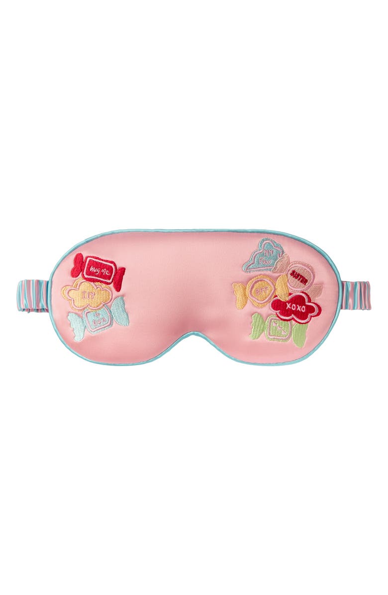 slip Besties Pure Silk Contour Sleep Mask, Alternate, color, Besties
