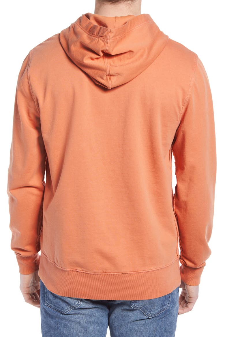 Terry Pop Over Hoodie, Alternate, color, COPPER