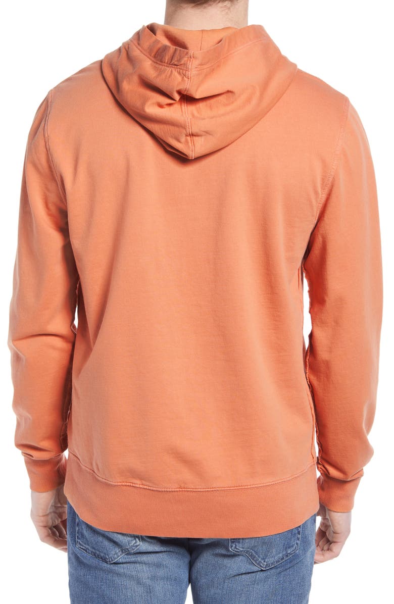 The Normal Brand Terry Pop Over Hoodie, Alternate, color, Copper