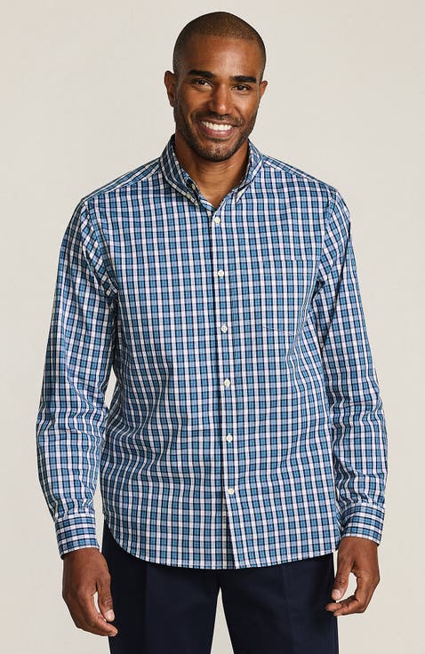 Traditional Fit Long Sleeve Travel Kit Shirt