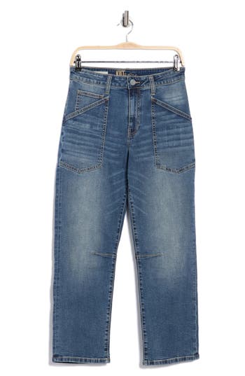 Kut From The Kloth Shay Barrel Jeans In Blue