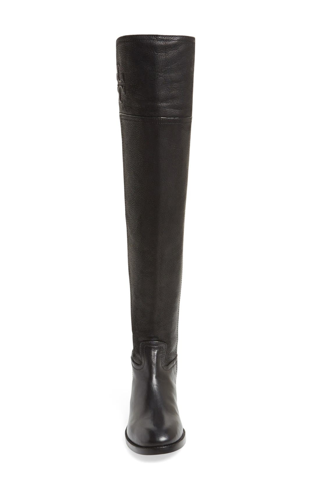 Tory Burch 'Simone' Over the Knee Boot, Alternate, color, 