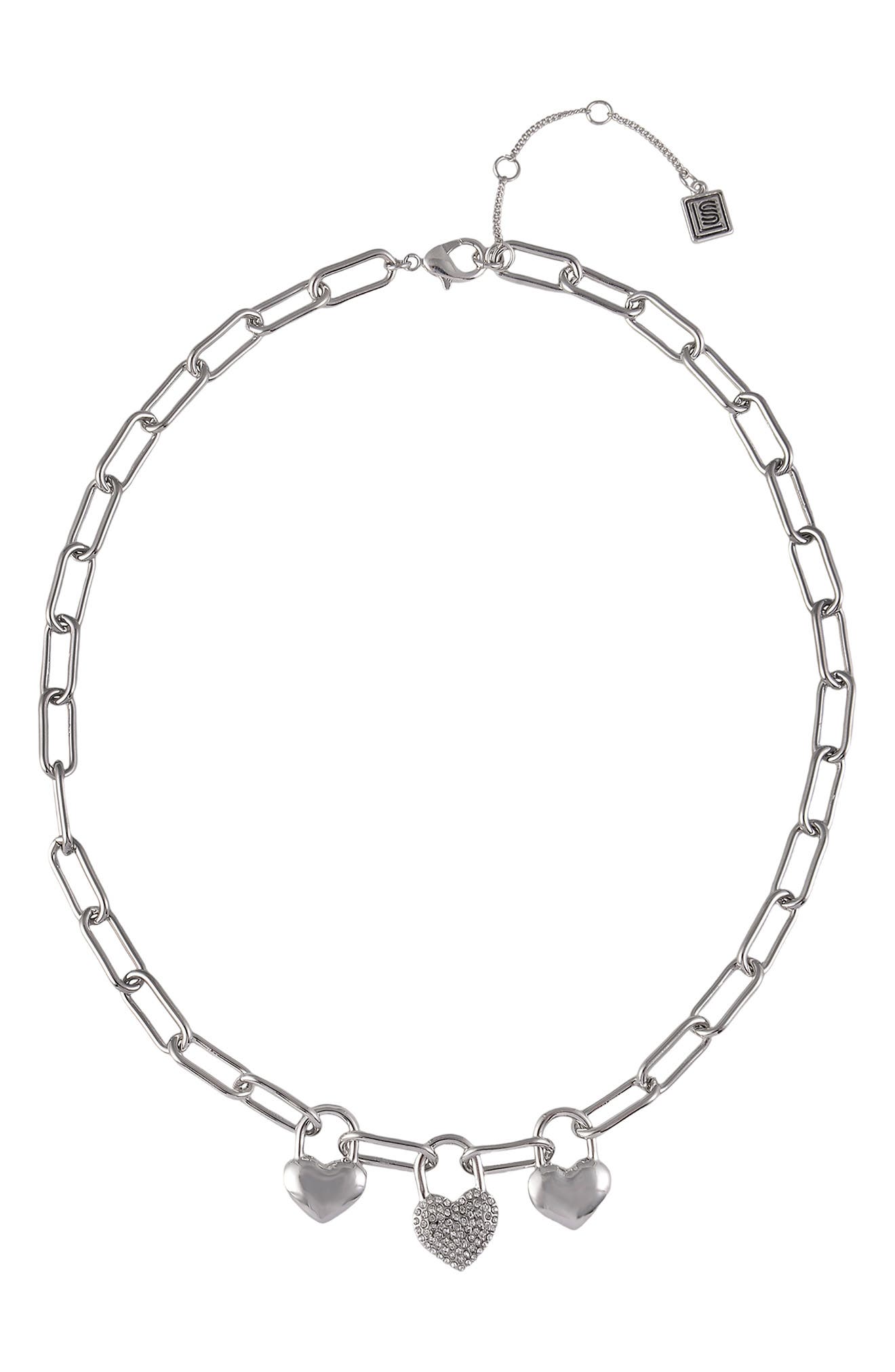 Laundry by Shelli Segal Heart Charm Necklace