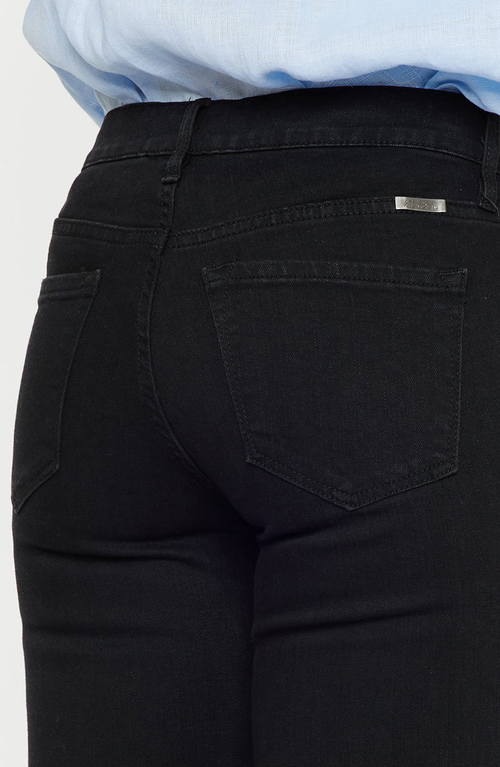 Kancan Mai Mid Rise Y2k Bootcut Jeans In Black