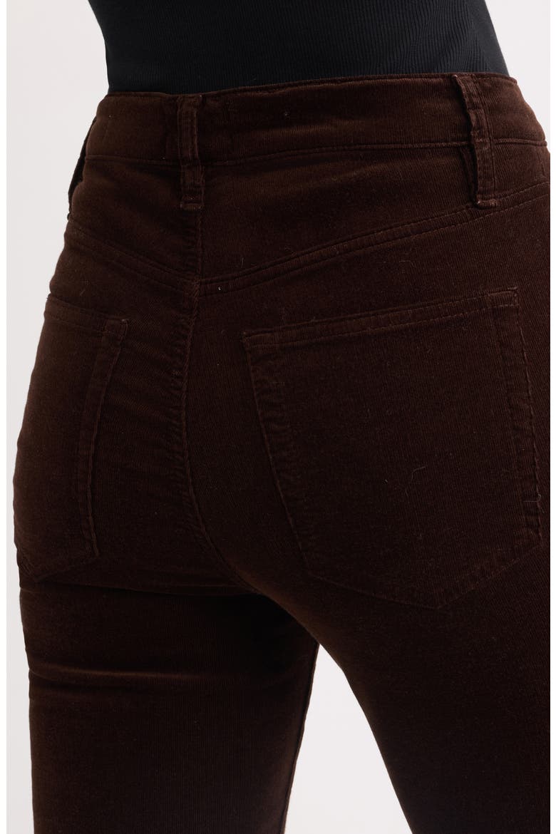 The Reboot High Waist Bootcut Corduroy Jeans, Alternate, color, ESPRESSO