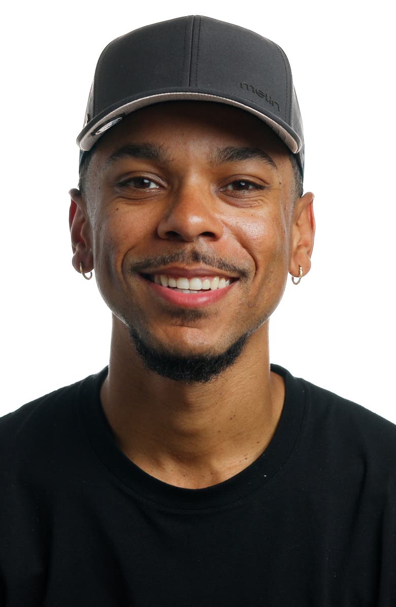 Melin Hydro Compass Snapback Cap, Alternate, color, Black