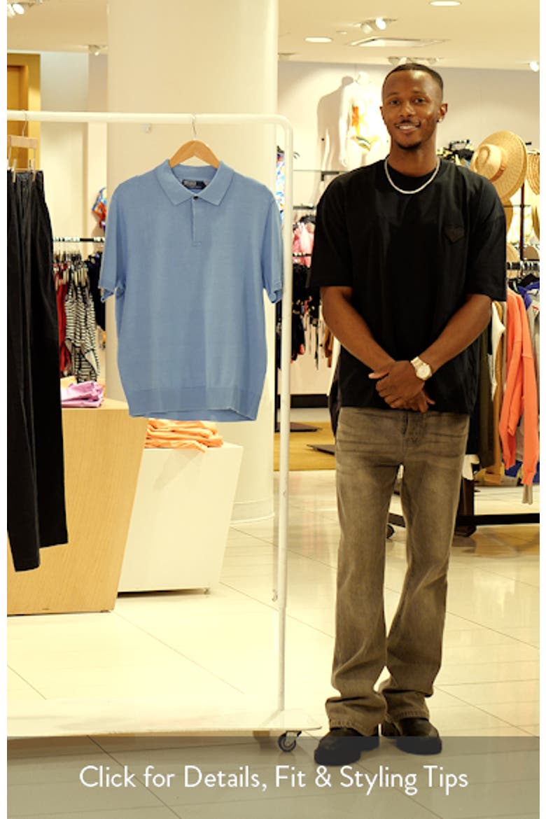 Rib Trim Cotton Polo video