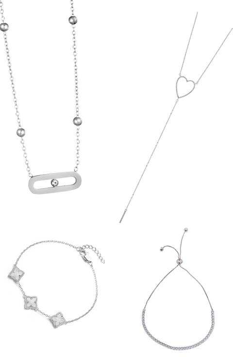 4-Piece Mixed Combo Jewelry Set