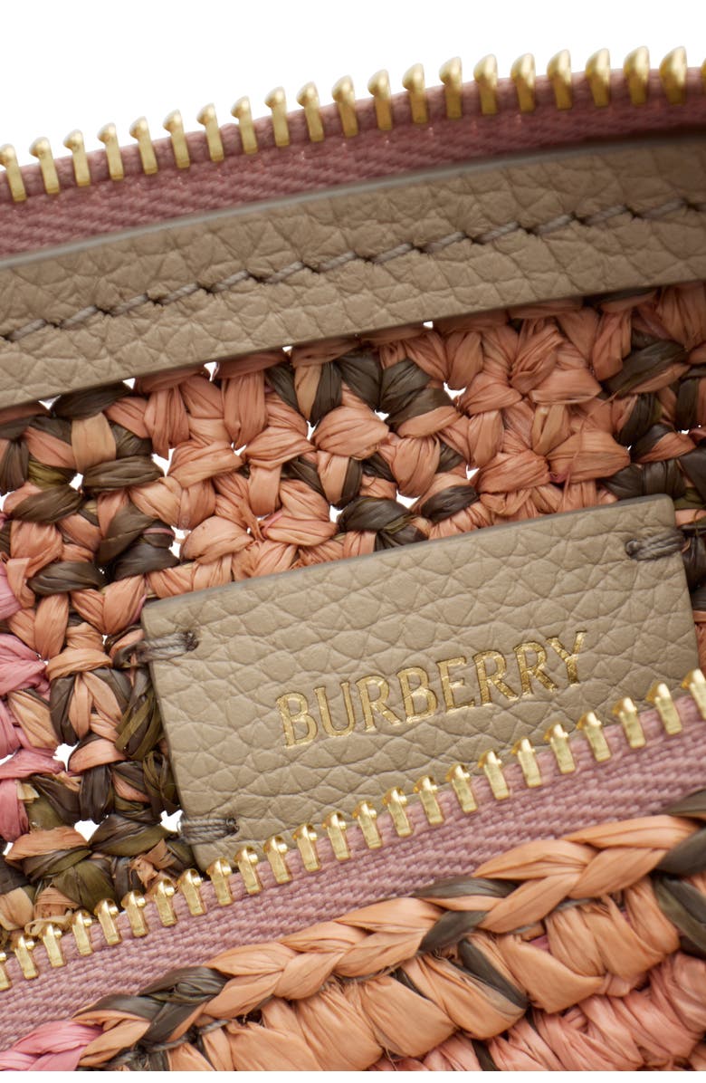 Burberry Margate Pouch, Alternate, color, Pink