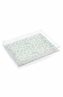 Romantic Green Acrylic Tray