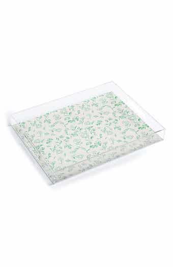 Romantic Green Acrylic Tray