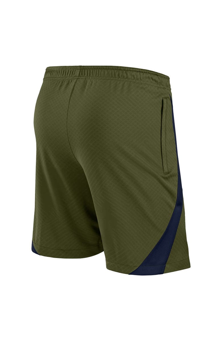 Jordan Brand Youth Jordan Brand Olive Paris Saint-Germain 2023/24 Fourth Strike Shorts, Alternate, color,