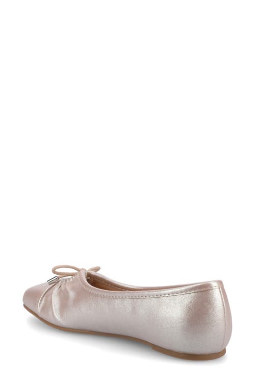 Journee Collection Callee Keyhole Square Toe Flat