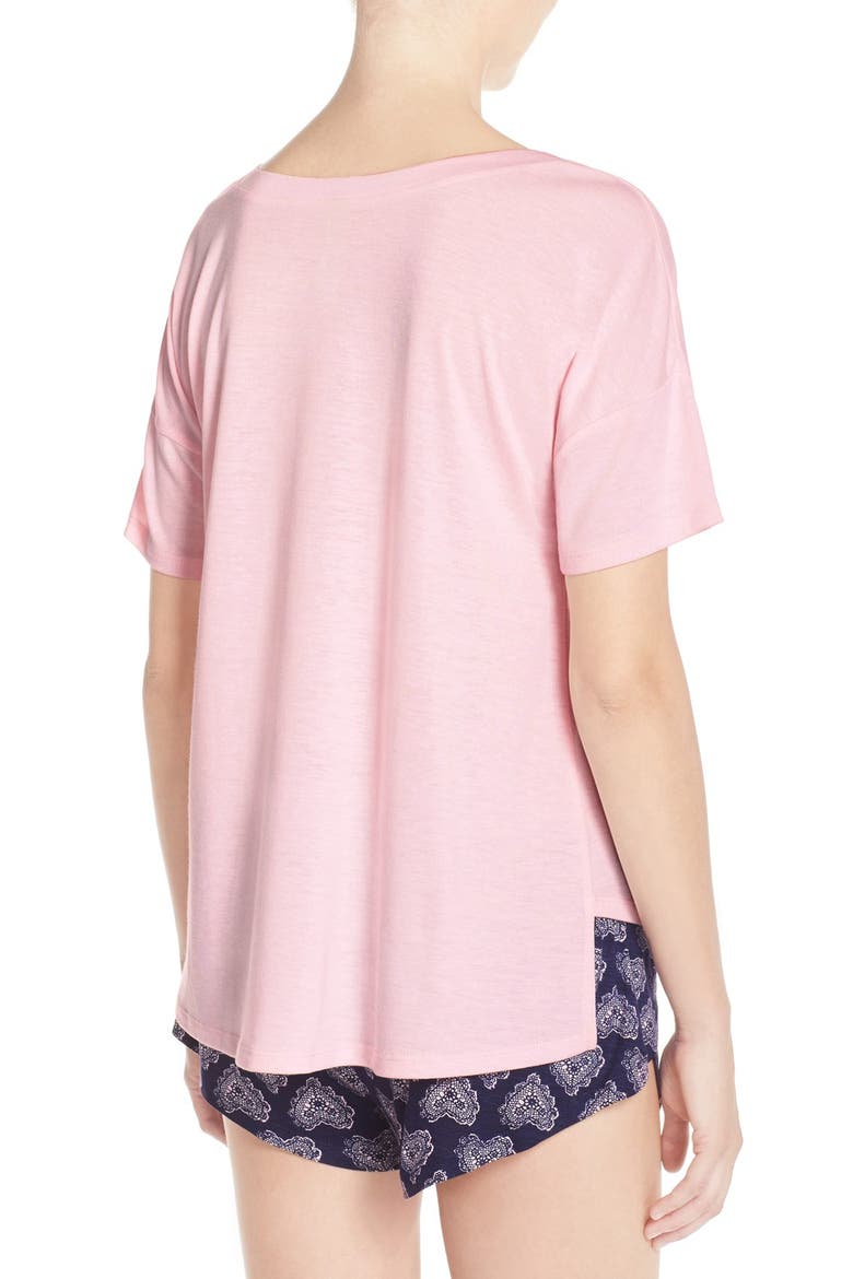Intimates 'Sleep All Day' Pajamas, Alternate, color, NAVY KISS