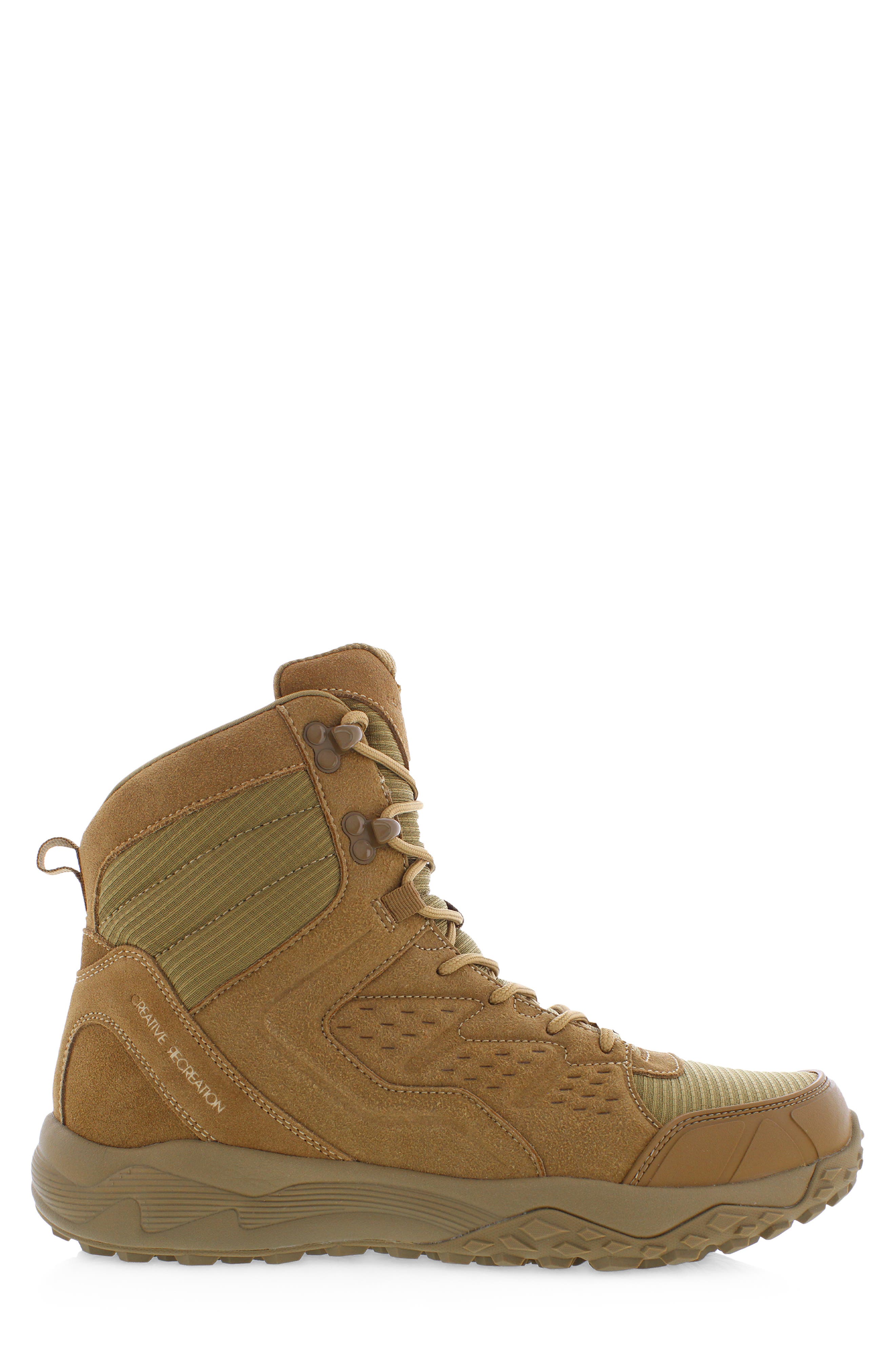 Tactie LE Leather Combat Boot, Alternate, color, COYOTE