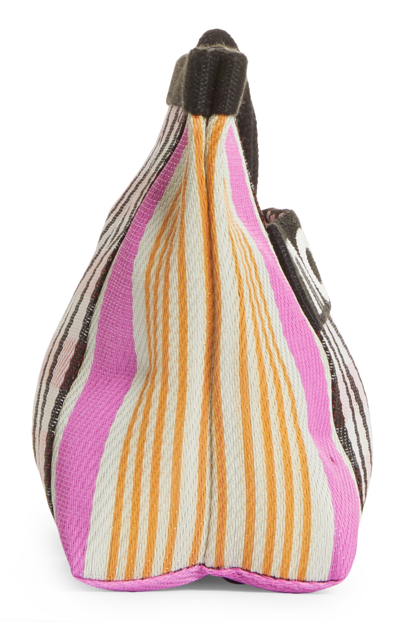 Isabel Marant Powden Logo Clutch, Alternate, color, 