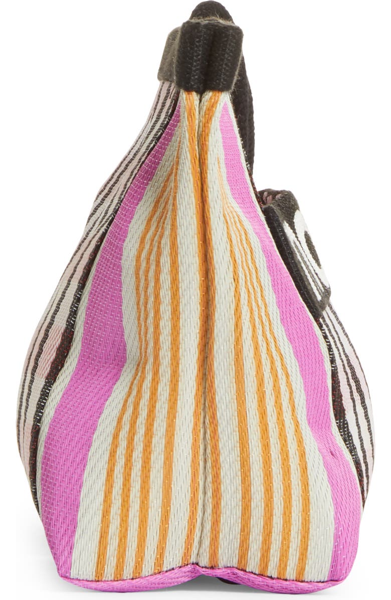 Isabel Marant Powden Logo Clutch, Alternate, color,