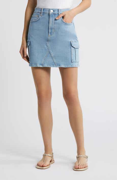 Rails Laurel Denim Cargo Miniskirt