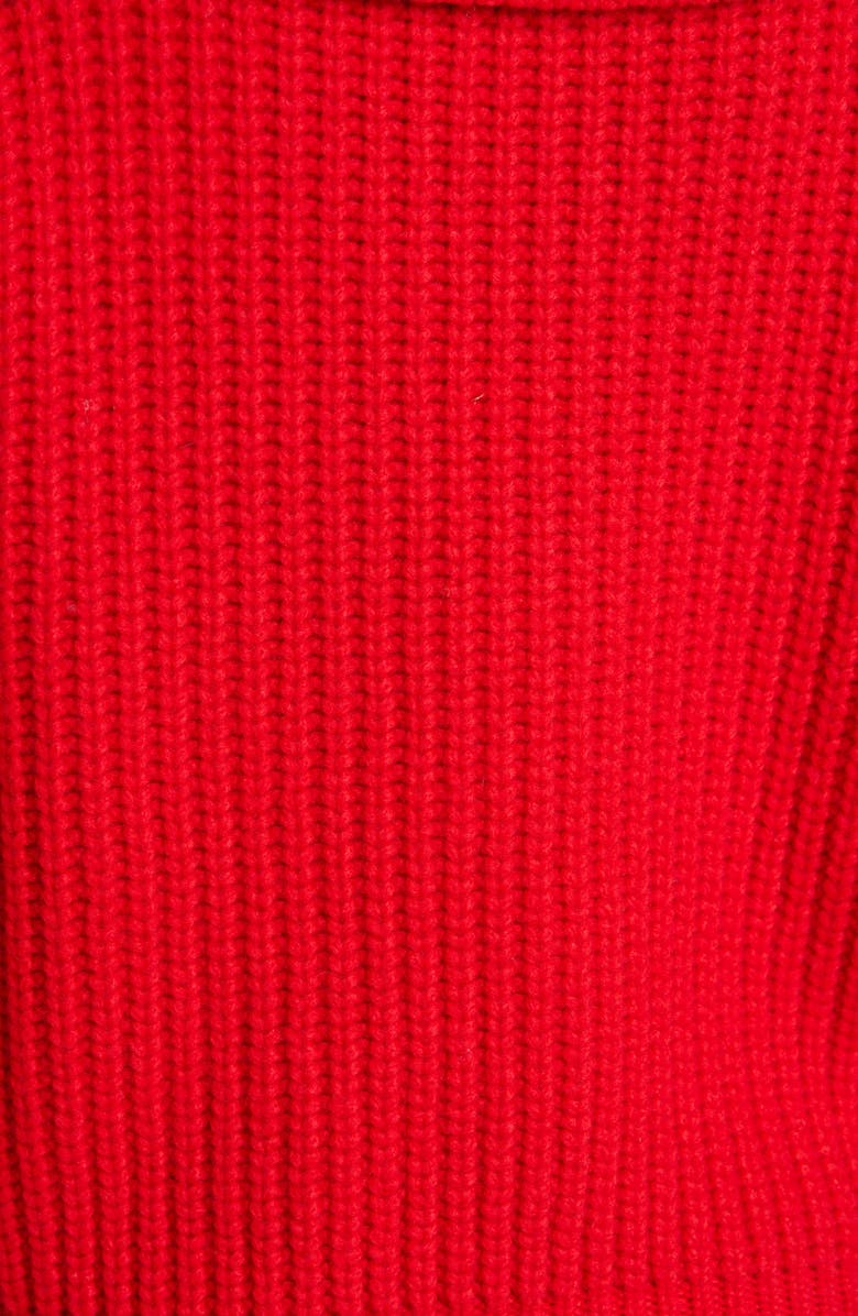 FRAME Half Zip Rib Knit Sweater, Alternate, color,